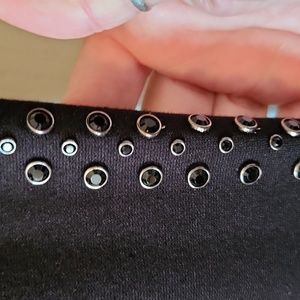 Saks Fifth Avenue black leggings / ankle pants sz S/P